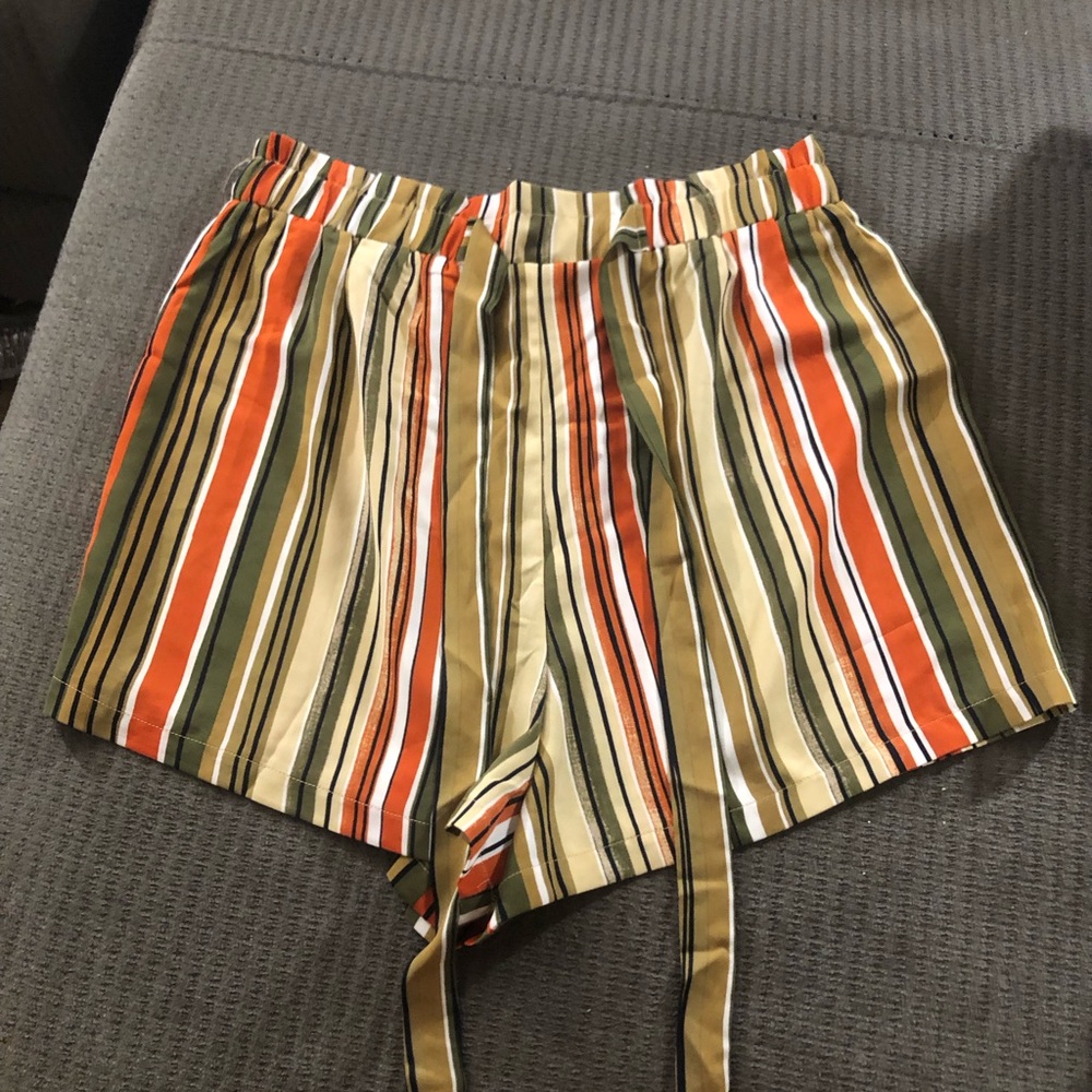 Shein paper bag waisted shorts